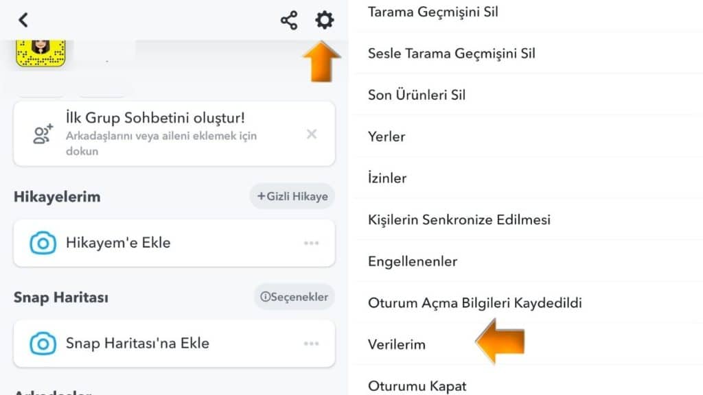 Snapchat Sunucusuna İstek Gönderin