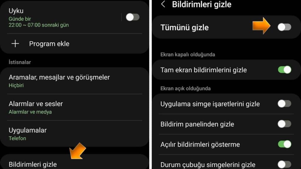 Android Cihazlarda Rahatsız Etme Modu Nasıl Özelleştirilir - 6