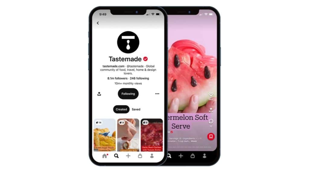 Pinterest ile Tastemade Çeşitli İçeriklerde Ortak Çalışacaklar