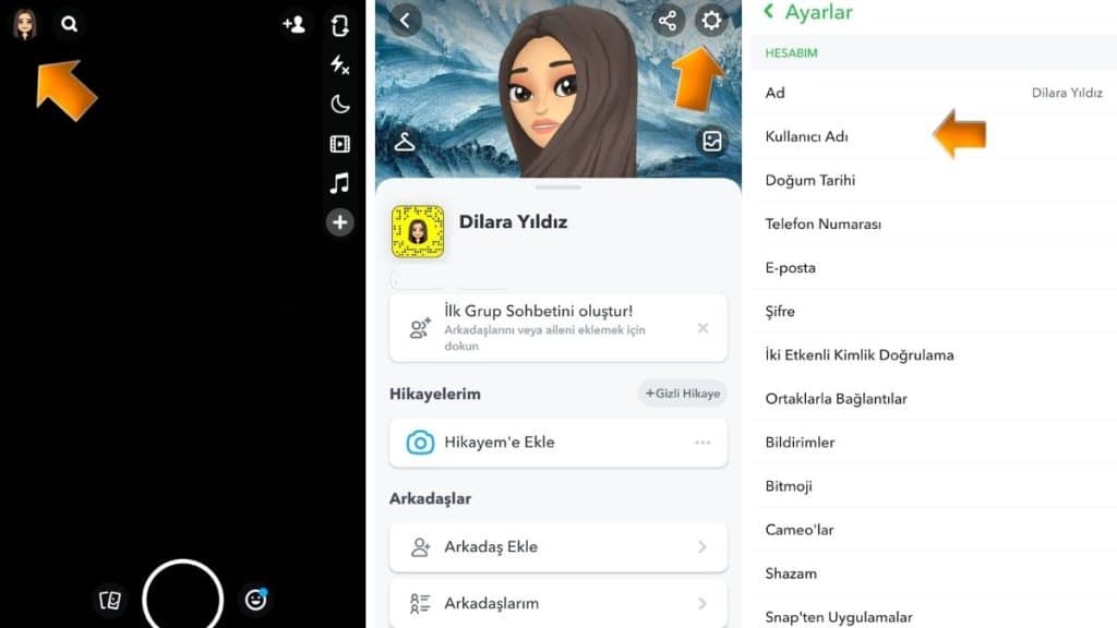 Snapchat Kullanıcı Adı