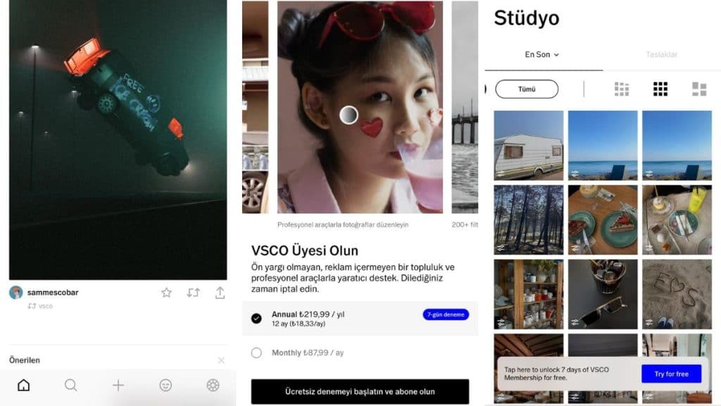 VSCO Nasıl Kullanılır
