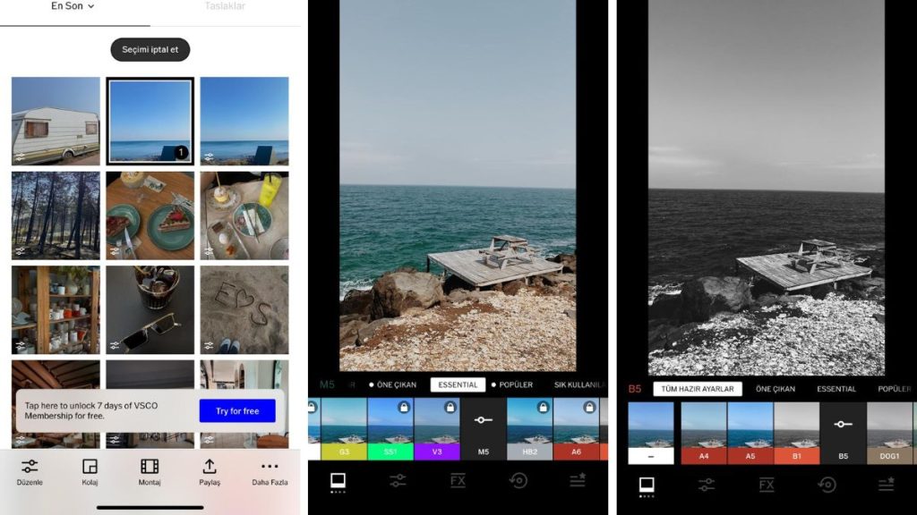 VSCO Filtreleri Nelerdir