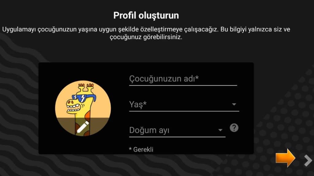 YouTube Kids Profilini Oluşturma