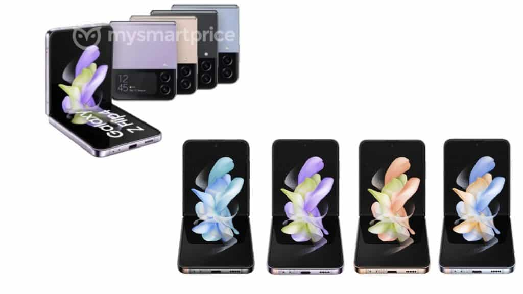 galaxy z flip 4 görselleri