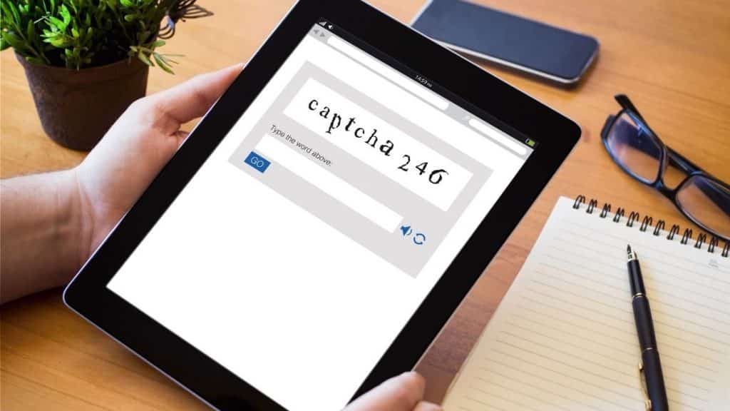 metin tabanlı captcha