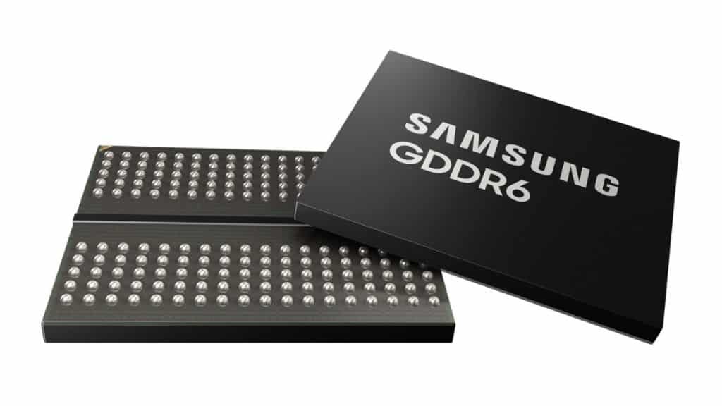 samsung 24gbps gddr6 ekran kartları