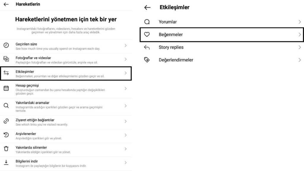 Instagram Beğenilen Gönderiler Nasıl Görülür