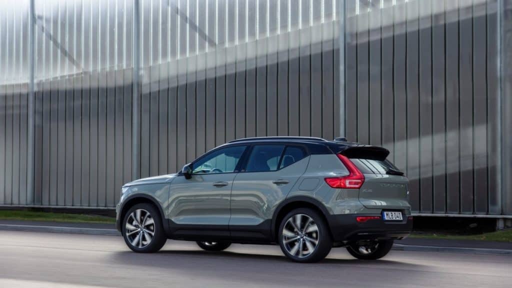Volvo-XC40-Recharge türkiyede satılan elektrikli arabalar