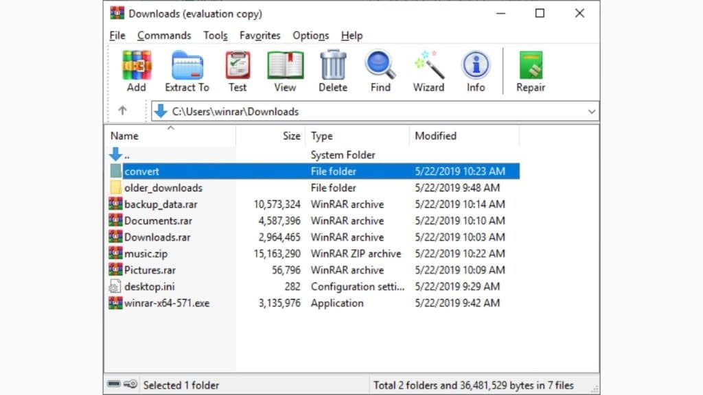 winrar nasıl kullanılır
