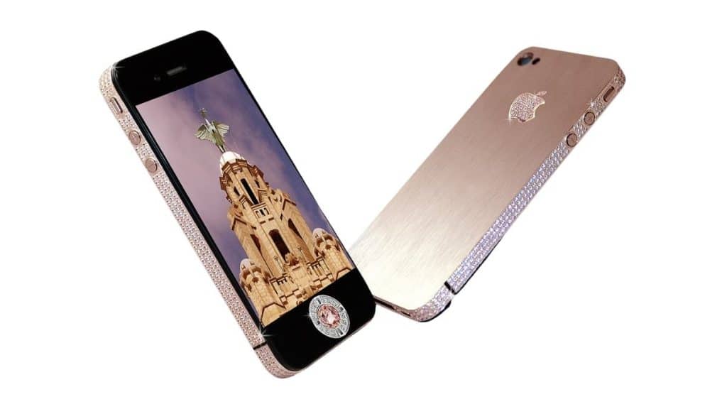 Diamond Rose iPhone 4