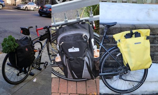 Battle of Cycling Backpack Panniers
