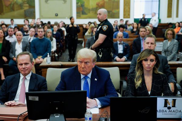 Donald Trump, Defendant in Chief