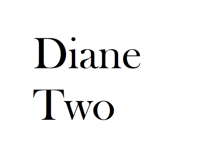 Moving In: Diane Two