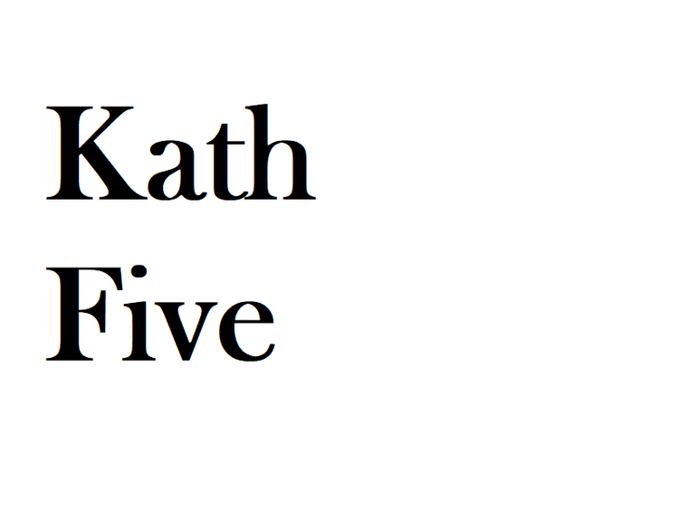 Moving In: Kath Five