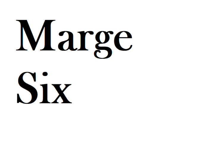 Moving In: Marge Six