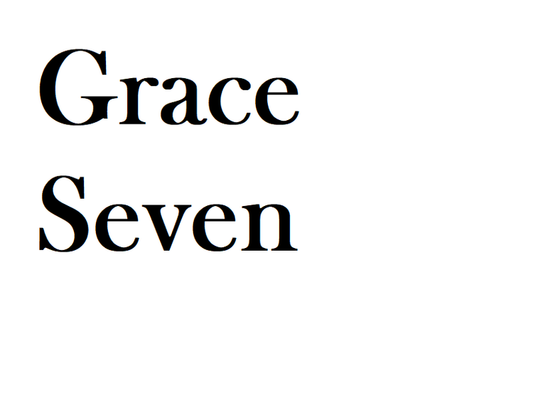 Moving In: Grace Seven