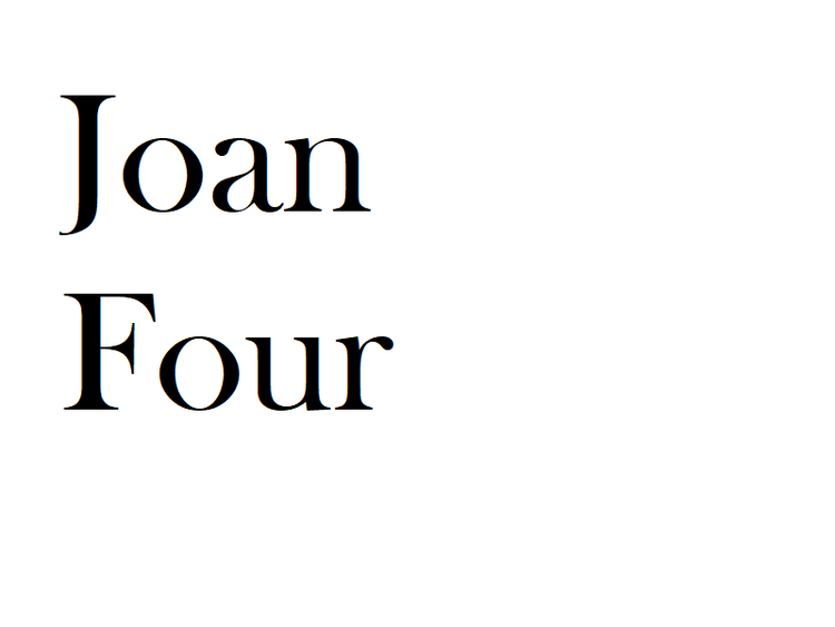 Moving In: Joan Four