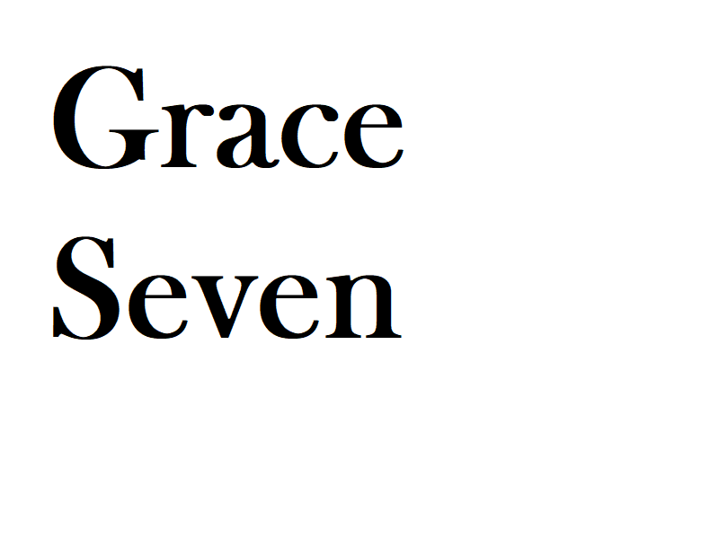 Moving In: Grace Seven