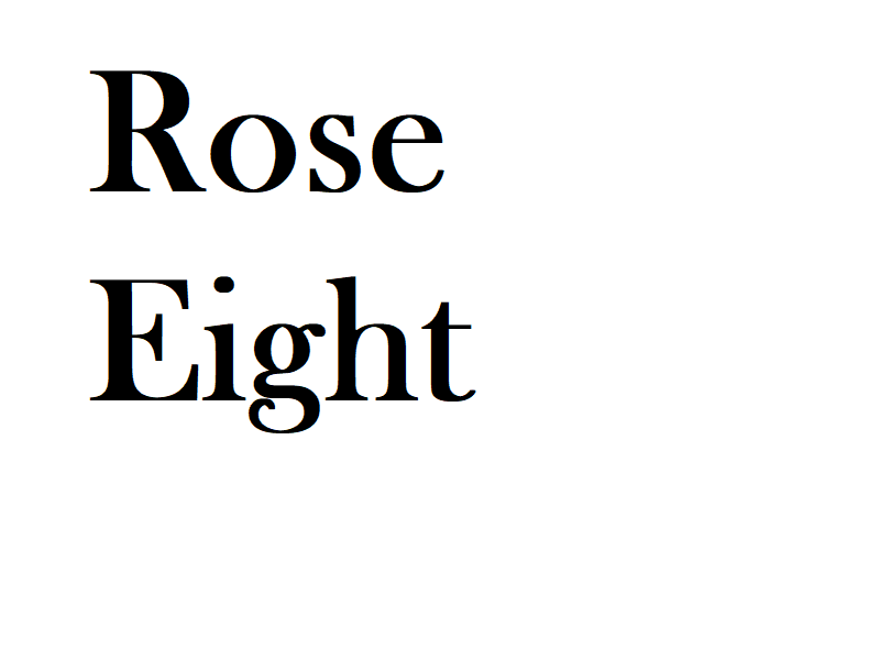 Moving In: Rose Eight