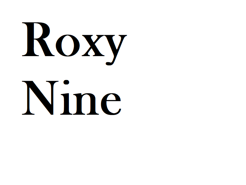Moving In: Roxy Nine