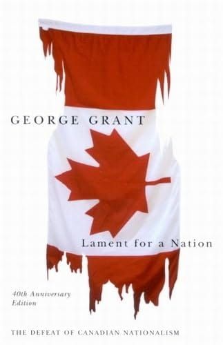 Cover of Lament for a Nation by George Grant
