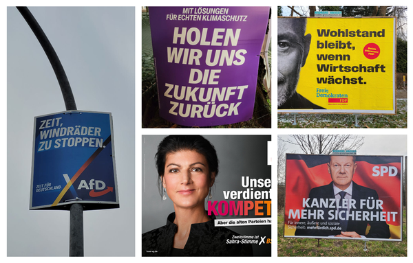 BTW 2025: Analyse der Wahlplakate