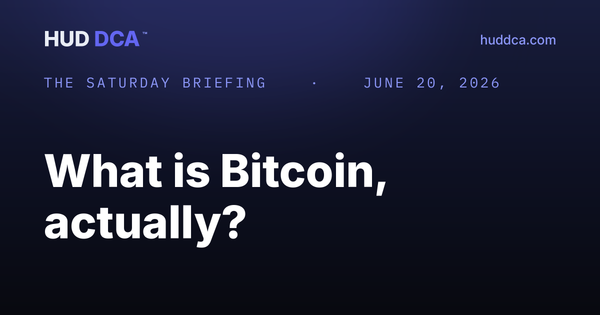 The Saturday Briefing: What is Bitcoin, actually?