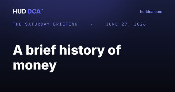 The Saturday Briefing: A brief history of money