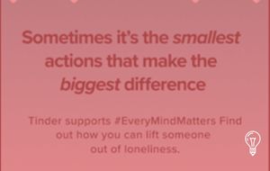 Tinder 'Every Mind Matters'