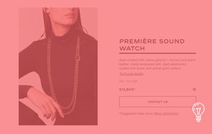 Chanel Première Sound Watch