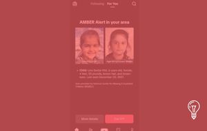 TikTok AMBER Alerts