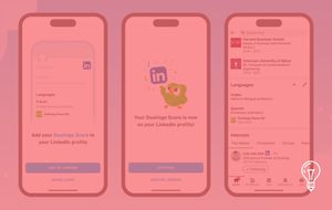 LinkedIn & Duolingo