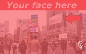 Tourists at Shibuya Crossing