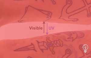 PhotoTat: Tattoo Ink That Appears Under UV Light