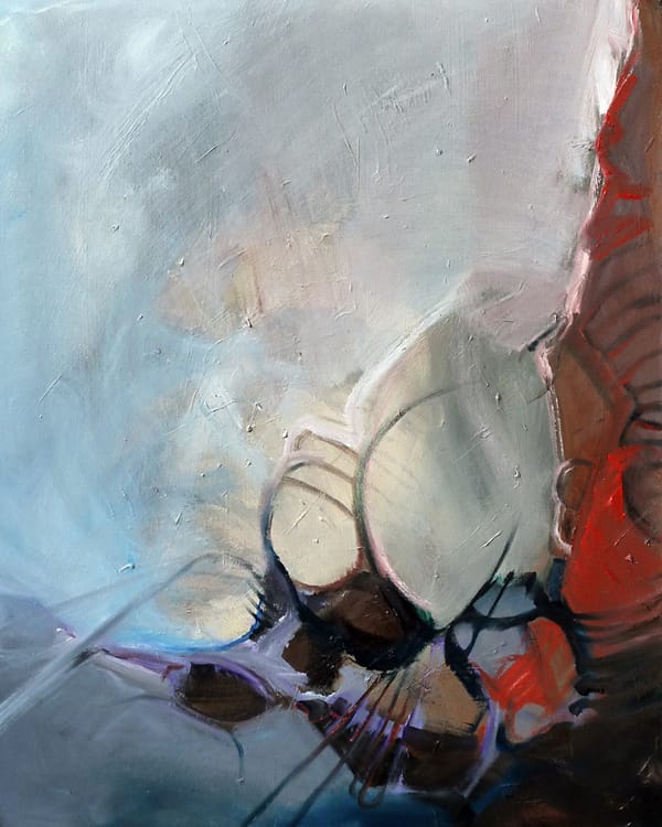 Oil on Canvas Abstract
