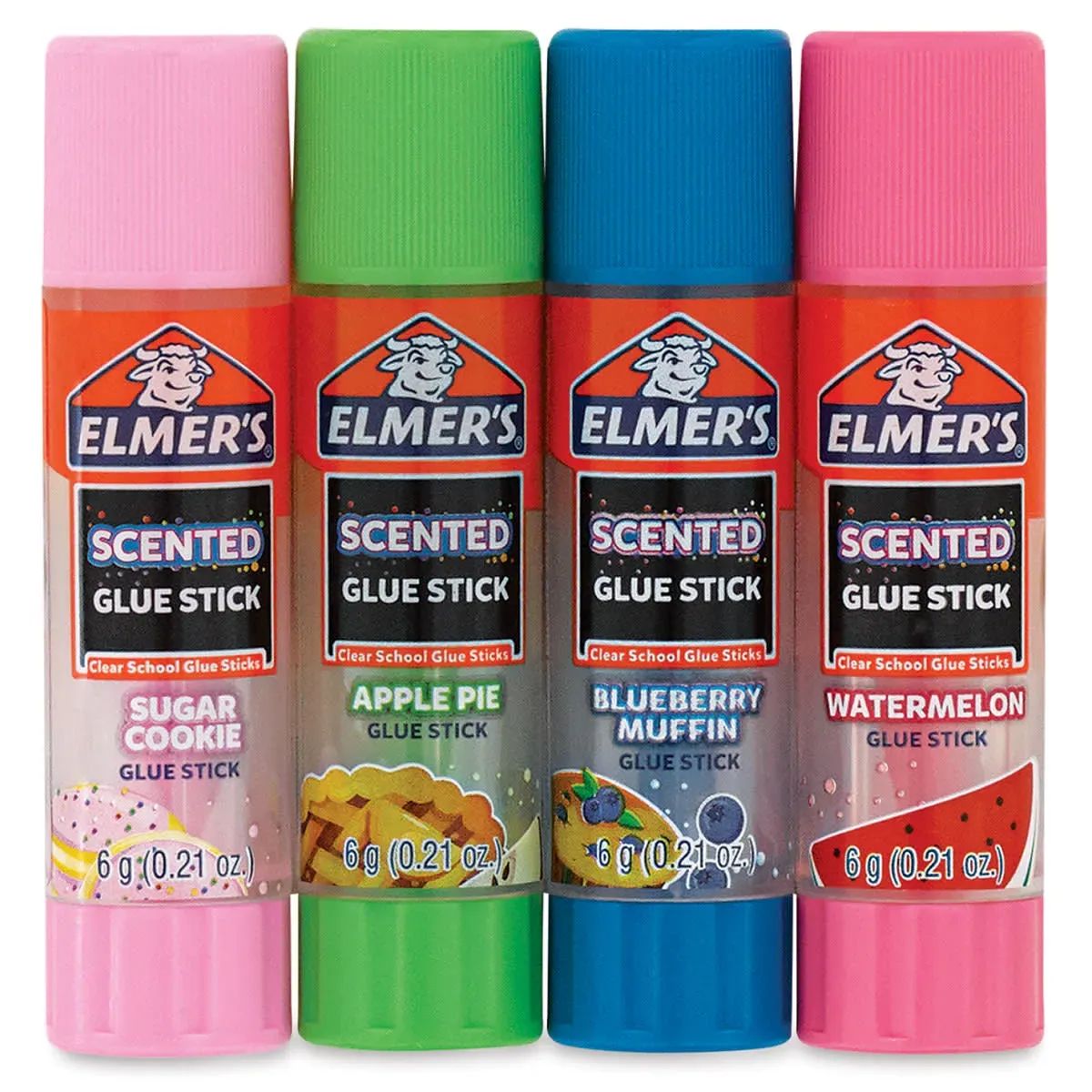 Elmer’s Scented Glue Sticks in assorted fruity scents for fun and creative kids' crafting projects