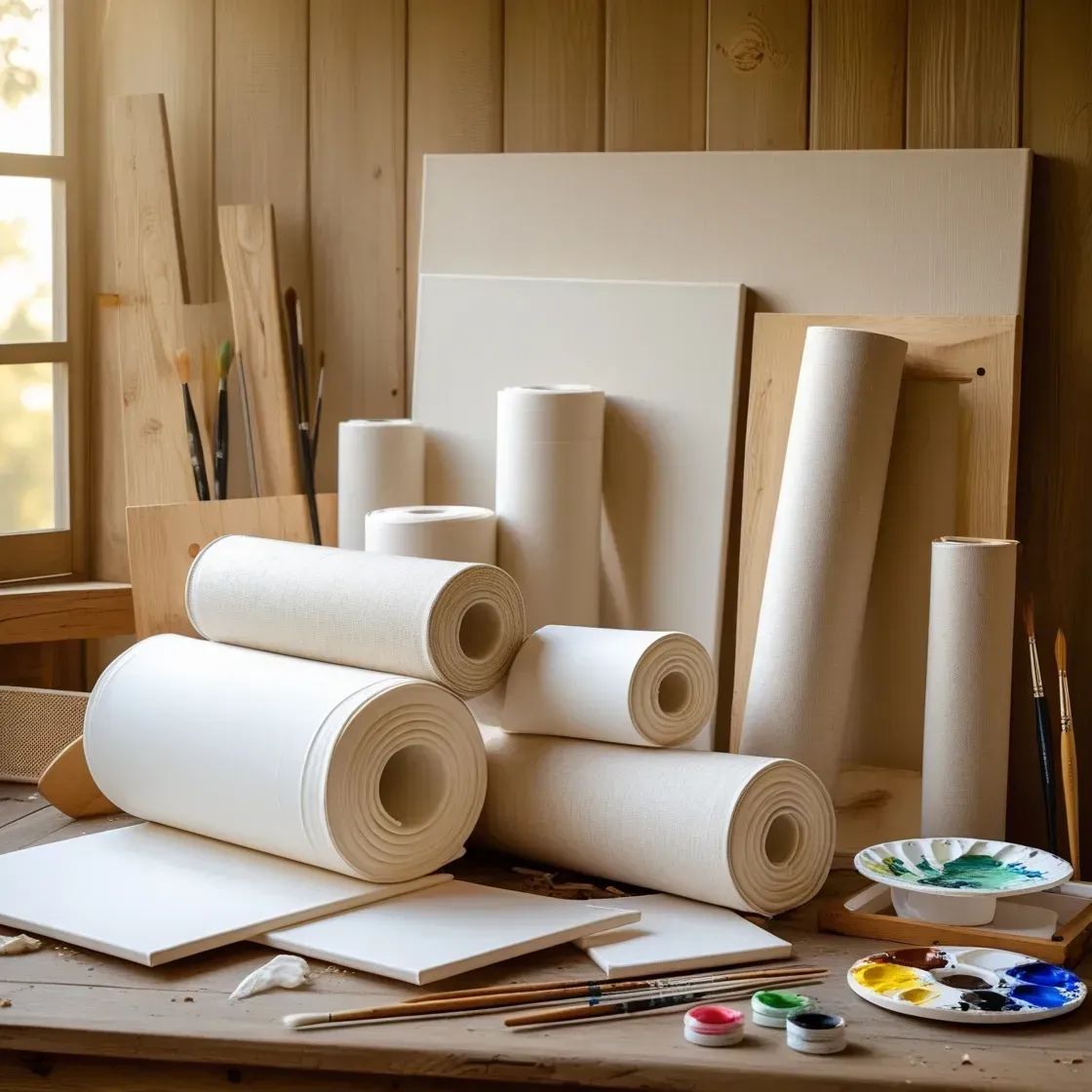The Best Linen Canvas for Oil and Acrylic Painting