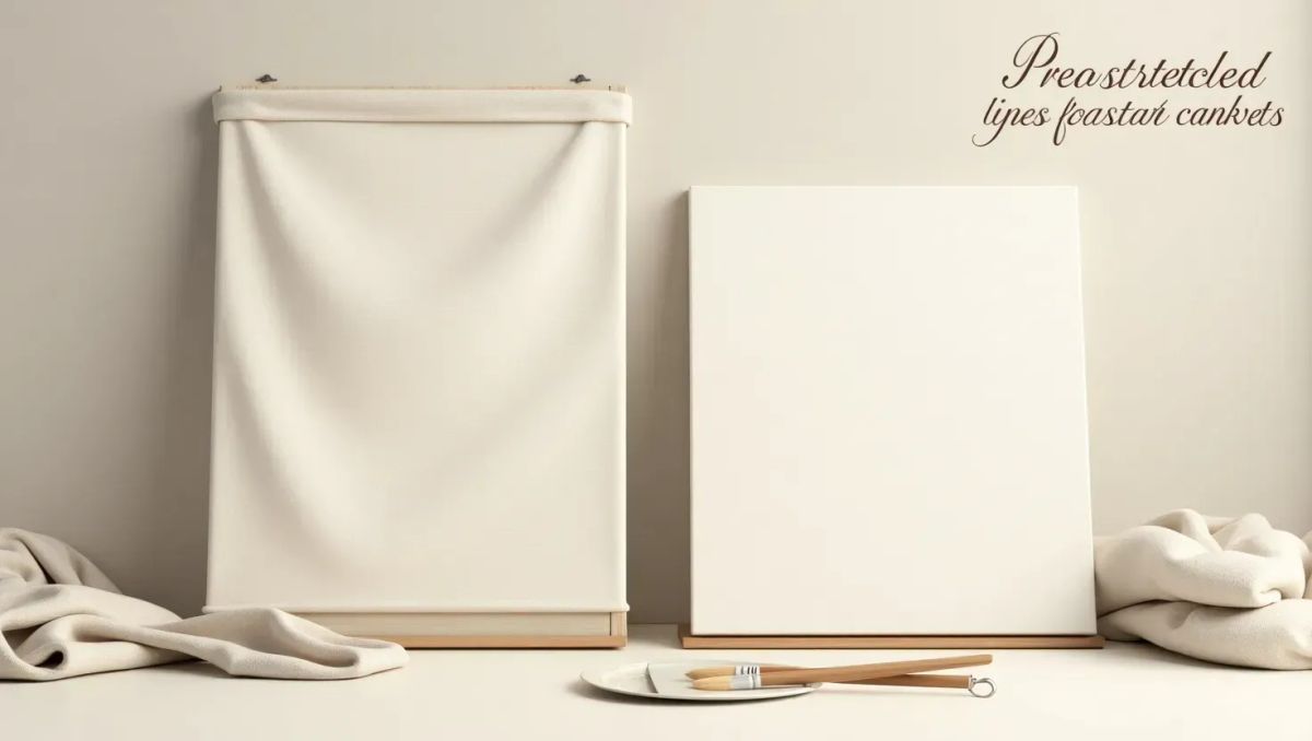 Stretching vs. Buying Pre-Stretched Linen Canvas
