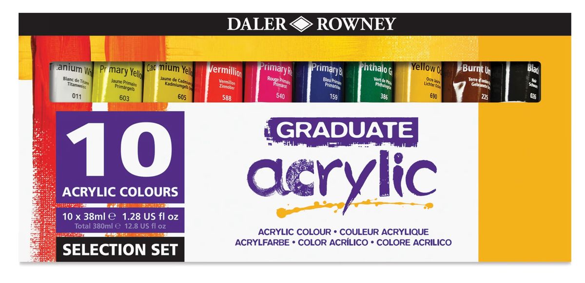Daler-Rowney Graduate Acrylic