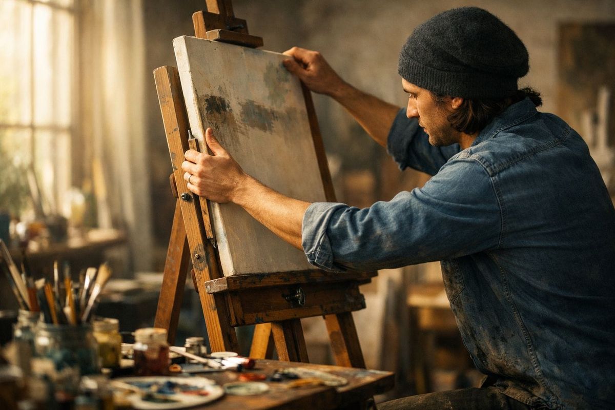 A Guide to Easel Adjustments: Getting the Perfect Angle and Height