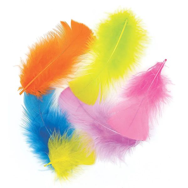 Colorful Creativity Street Maribou Feathers for Crafts