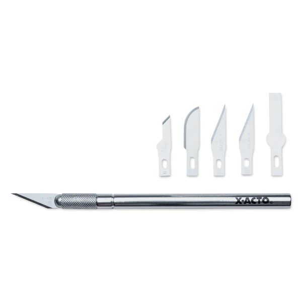X-Acto #1 Knife with #11 blade and safety cap for precise cutting