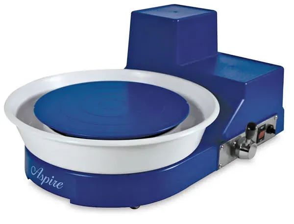 Nidec Shimpo Aspire Pottery Wheel - compact tabletop wheel for beginners and professional potters