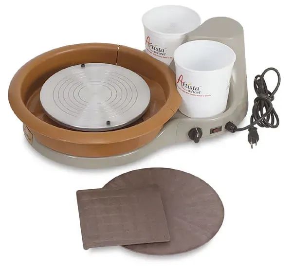Portable pottery wheel for beginners by Speedball