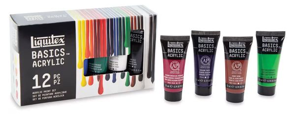 Liquitex Basics Acrylic Paint - Affordable, High-Quality Colors for Artists