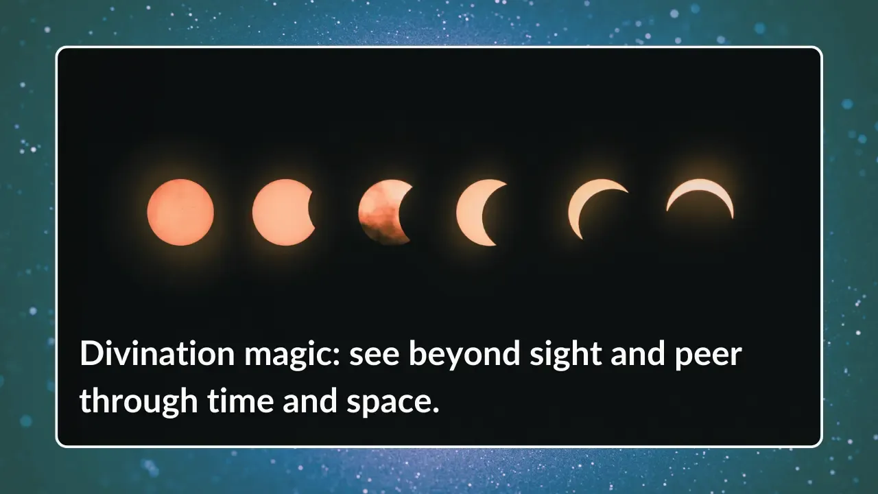 The cycle of the moon.