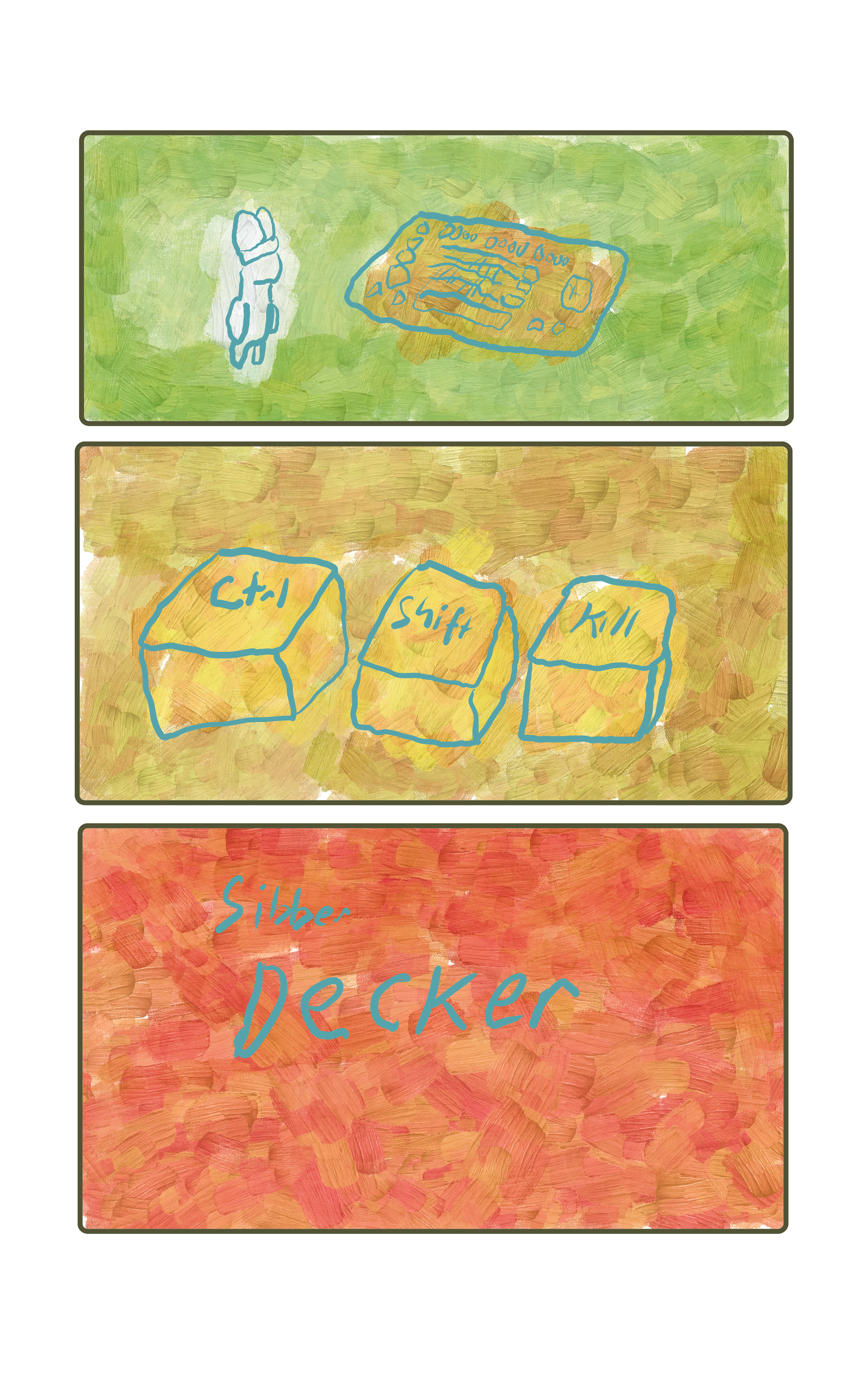 Colin the Decker does ctrl shift kill on his keyboard.
