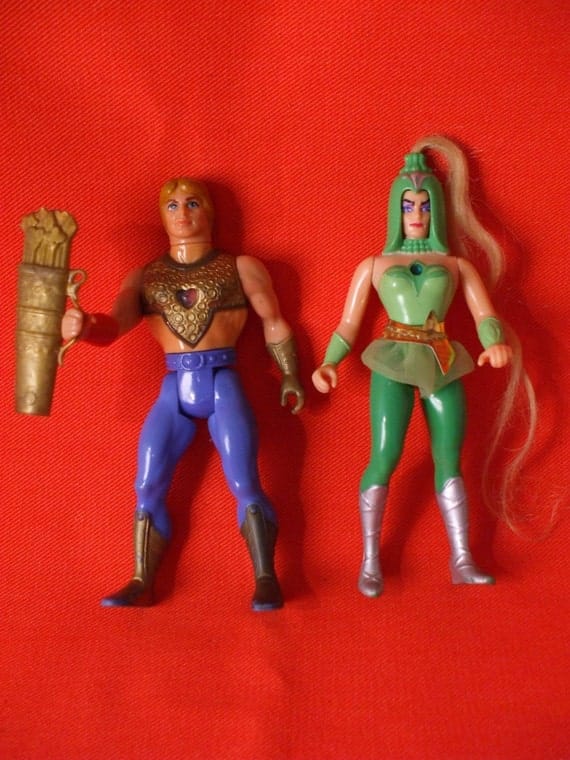 Bow and She-Ra action figures