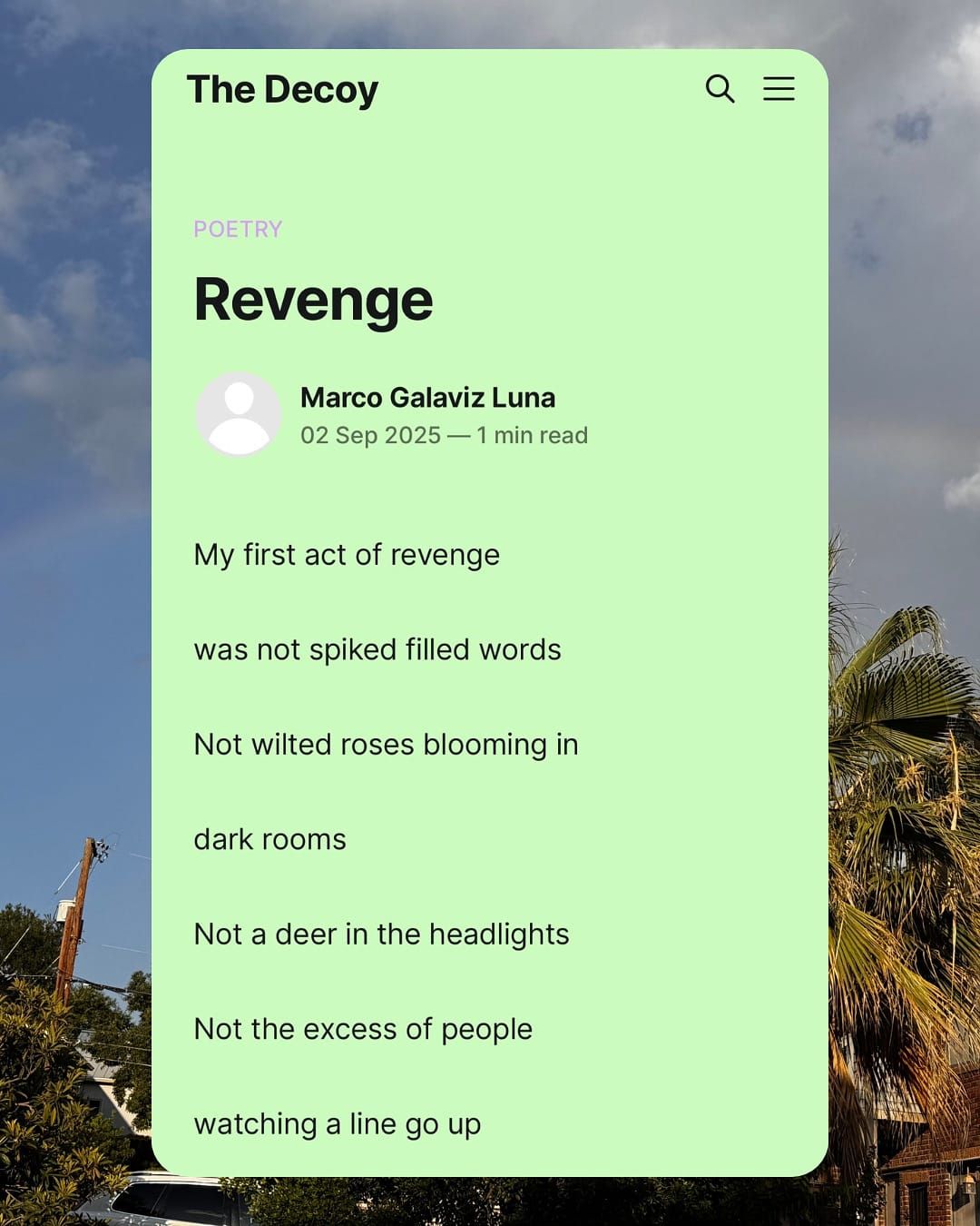 Revenge