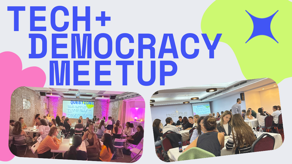 Our next Tech+Democracy Meetup is coming to Bern!